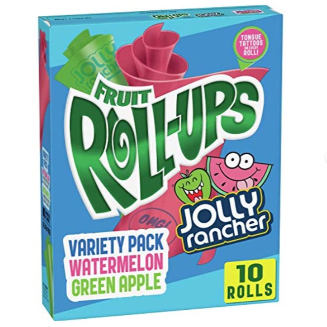 10x Fruit Roll Ups x JOLLY Rancher 141g - Candy24 - Großhandel - B2B