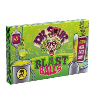 12x Dr. Sour Blast Balls Box 90g - Candy24 - Großhandel - B2B