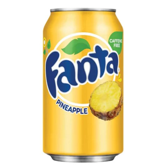 12x Fanta USA Pineapple 355ml - Candy24 - Großhandel - B2B