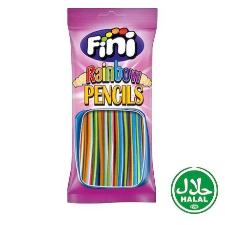 12x Fini Rainbow Pencils Halal 75gr. - Candy24 - Großhandel - B2B