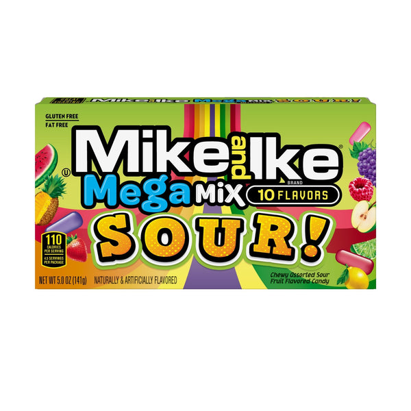 12x Mike and Ike Mega Mix SOUR 141g - Candy24 - Großhandel - B2B