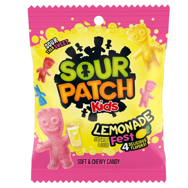 12x Sour Patch Lemonade Fest 102g - Candy24 - Großhandel - B2B