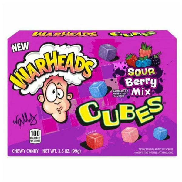 12x Warheads Cubes Sour Berry Mix 99g - Candy24 - Großhandel - B2B