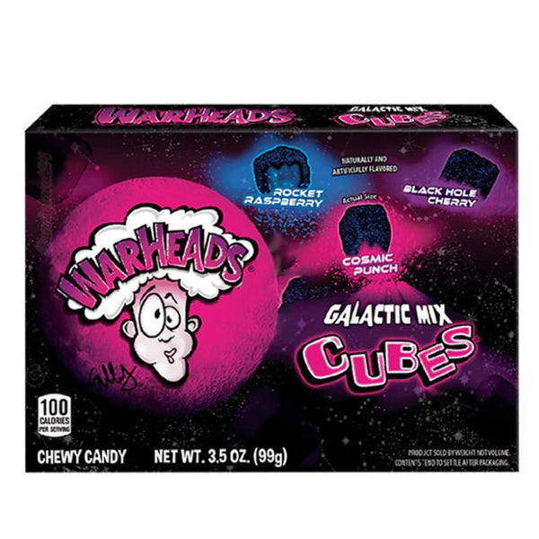 12x WarHeads Galactic Mix Cubes 99g - Candy24 - Großhandel - B2B