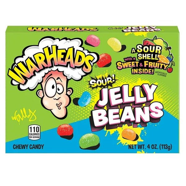 12x Warheads Sour Jelly Beans 113g - Candy24 - Großhandel - B2B