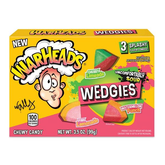 12x WarHeads Wedgies 99g - Candy24 - Großhandel - B2B