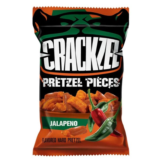 24x Crackzel Pretzel Pieces Jalapeno 85g - Candy24 - Großhandel - B2B