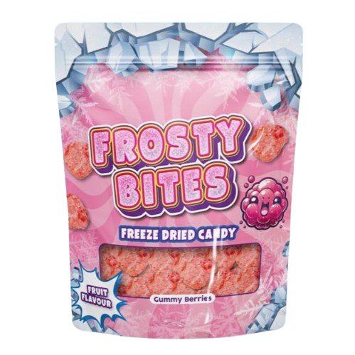 24x Frosty Bites Gefriergetrocknete Süßigkeiten Gummy Berries 50g - Candy24 - Großhandel - B2B