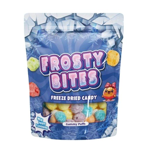 24x Frosty Bites Gefriergetrocknete Süßigkeiten Gummy Puffs 50g - Candy24 - Großhandel - B2B