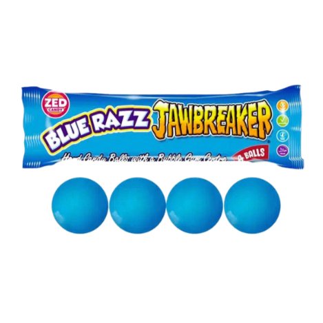 40x Jawbreaker ZED Blue Razz 33g - Candy24 - Großhandel - B2B