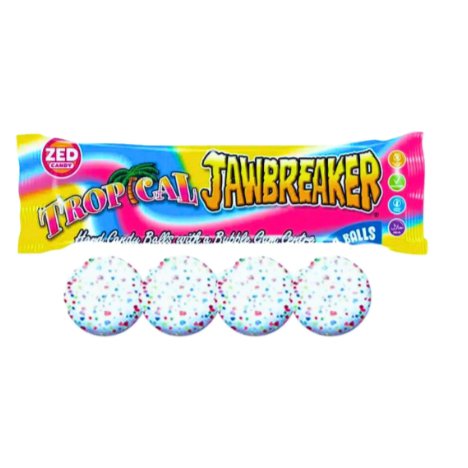 40x Jawbreaker ZED Tropical 33g - Candy24 - Großhandel - B2B