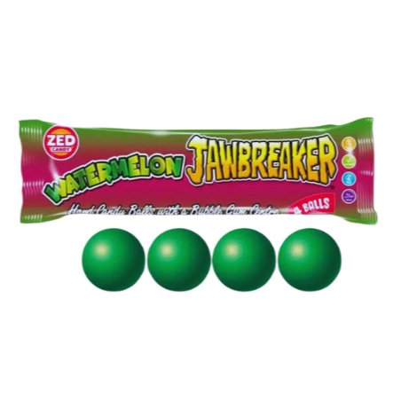 40x Jawbreaker ZED Watermelon 33g - Candy24 - Großhandel - B2B