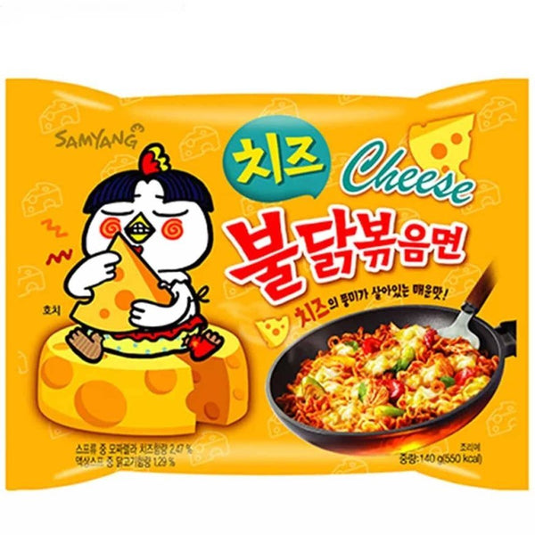 5x Buldak Samyang Cheese 140g - Candy24 - Großhandel - B2B