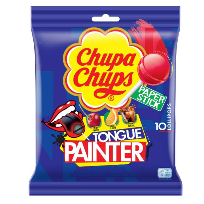 70x Chupa Chups Tongue Painter 93g - Candy24 - Großhandel - B2B