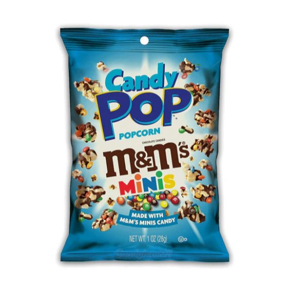 8x Candy Pop Popcorn M&M’s minis 28g - Candy24 - Großhandel - B2B