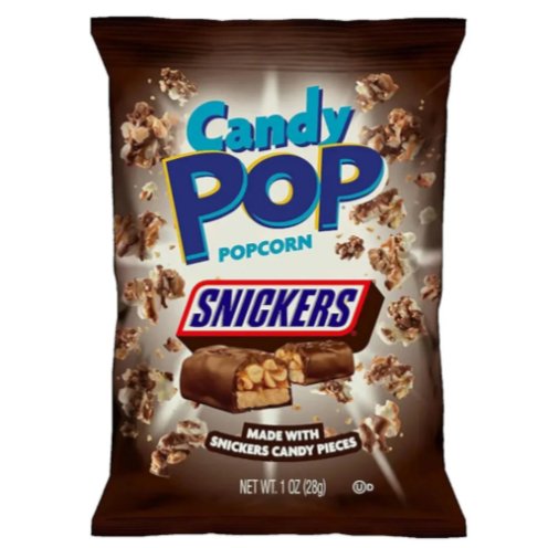 8x Candy Pop Popcorn Snickers 28g - Candy24 - Großhandel - B2B