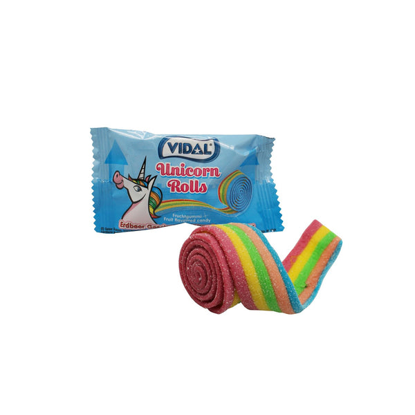 24x Vidal Unicorn Rolls 19g