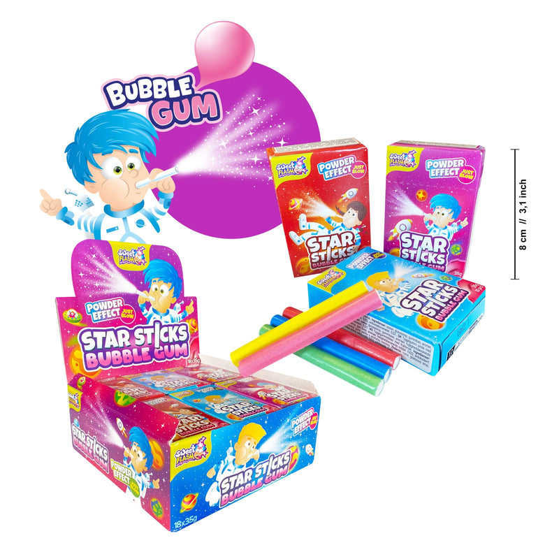 18x Kaugummi Sticks 35g
