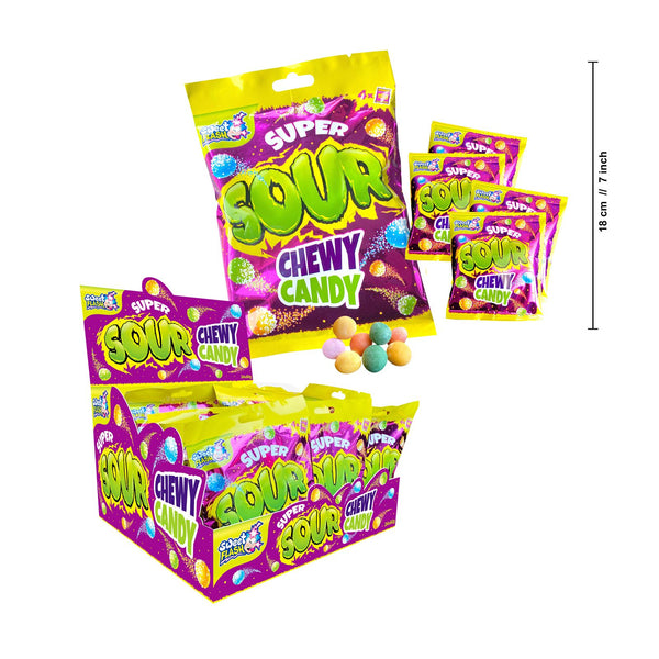 24x Sour Chewy Candy 60g