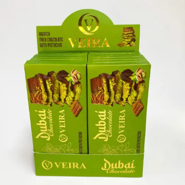 12x Dubai Schokolade Veira 100g