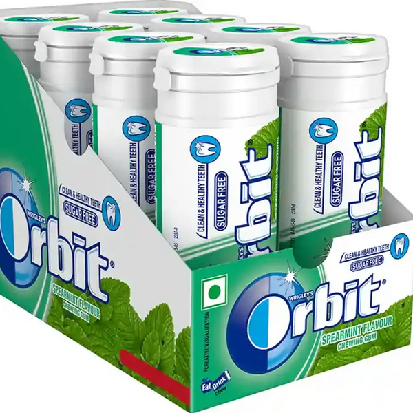 8x Orbit Spearmint Display 22g