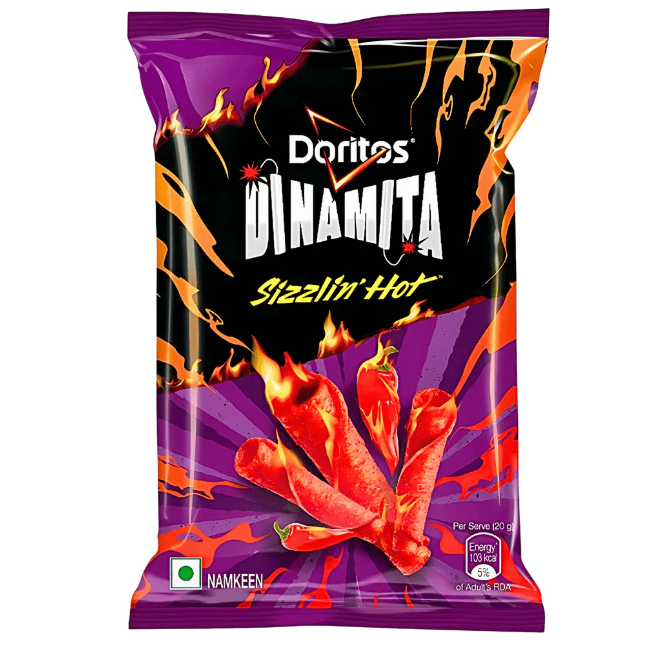 70x Doritos Dinamita Sizzlin Hot 48g