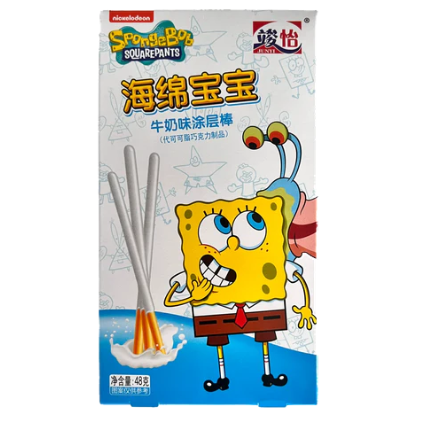 36x Spongebob weiße schokolade Sticks 21g