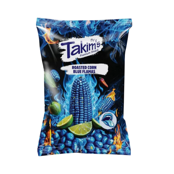 15x Takims Roasted Corn Blue Flamas 100g